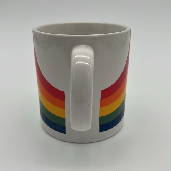 Vintage Retro FTD Rainbow Mug - 1980s, Coffee or Tea - Picture 5 of 10